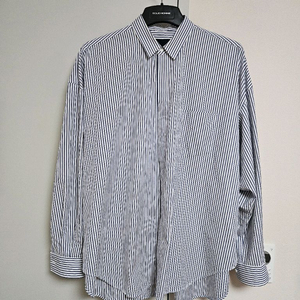 준지/ 사이드 슬릿 스트라이프 셔츠 / 46