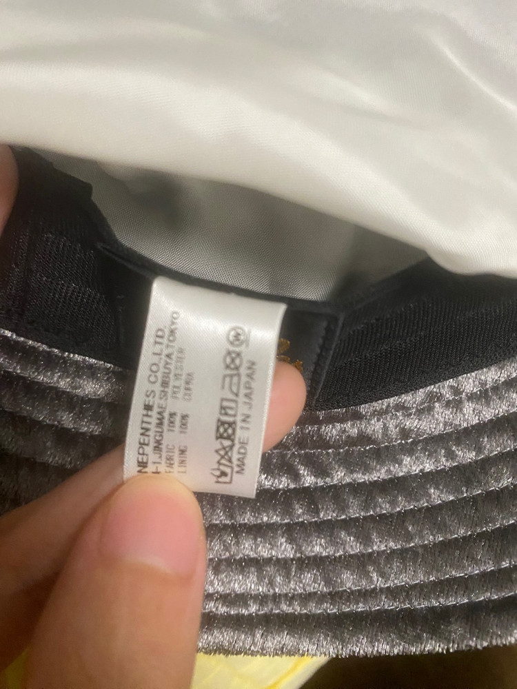 니들스 크러쉬 벨루어 버킷햇 새상품--3