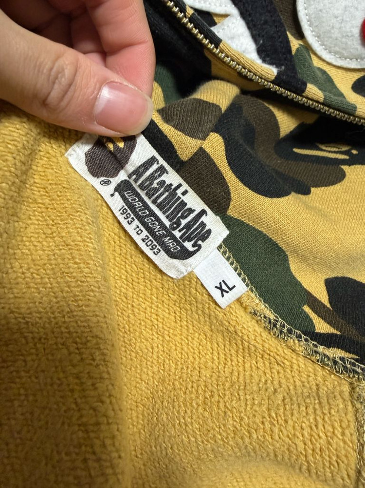 베이프 샤크 후드 황계 XL--1