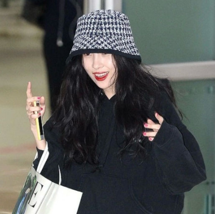 슬리피슬립 글렌체크 버킷햇--1