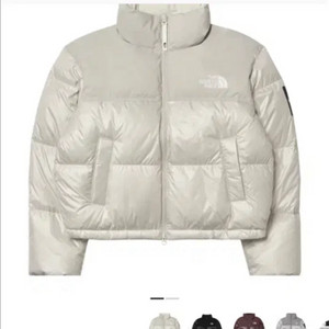 노스페이스 화이트라벨 눕시 다운 크림 베이지 이미지