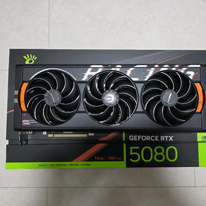 만리 지포스 RTX 5080 Gallardo 16GB 팝니다