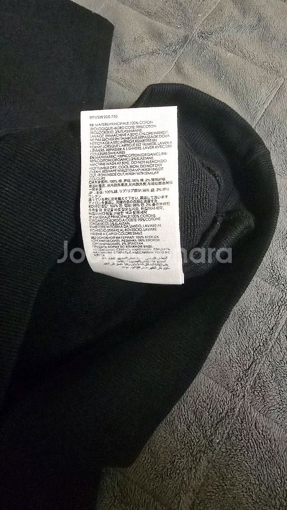 아미 스몰하트 로고 후드티 티셔츠 블랙 XL사이즈(국내105)--5