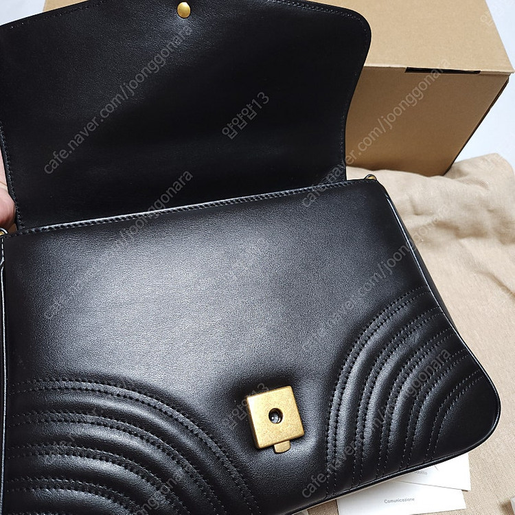 구찌 마틀라세 탑핸들백 스몰사이즈--6