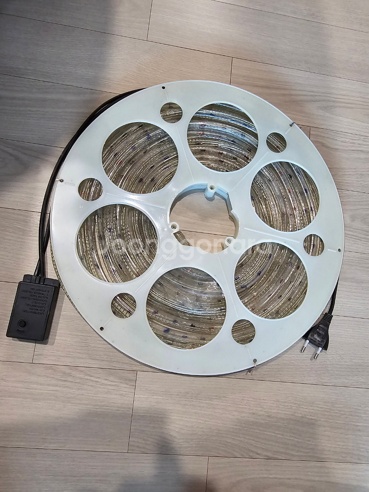 무지개색 불빛조절형 줄네온--2