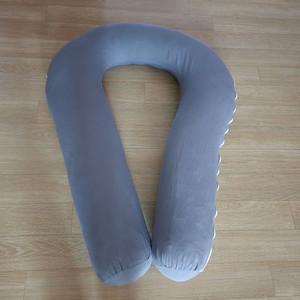 U자형 바디필로우 그레이