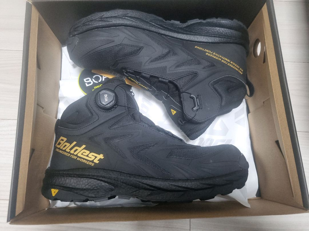 볼디스트 Boldest 안전화 베이퍼쉴드541 팔아요. 사이즈 280 새상품 택포 무료 배송--4