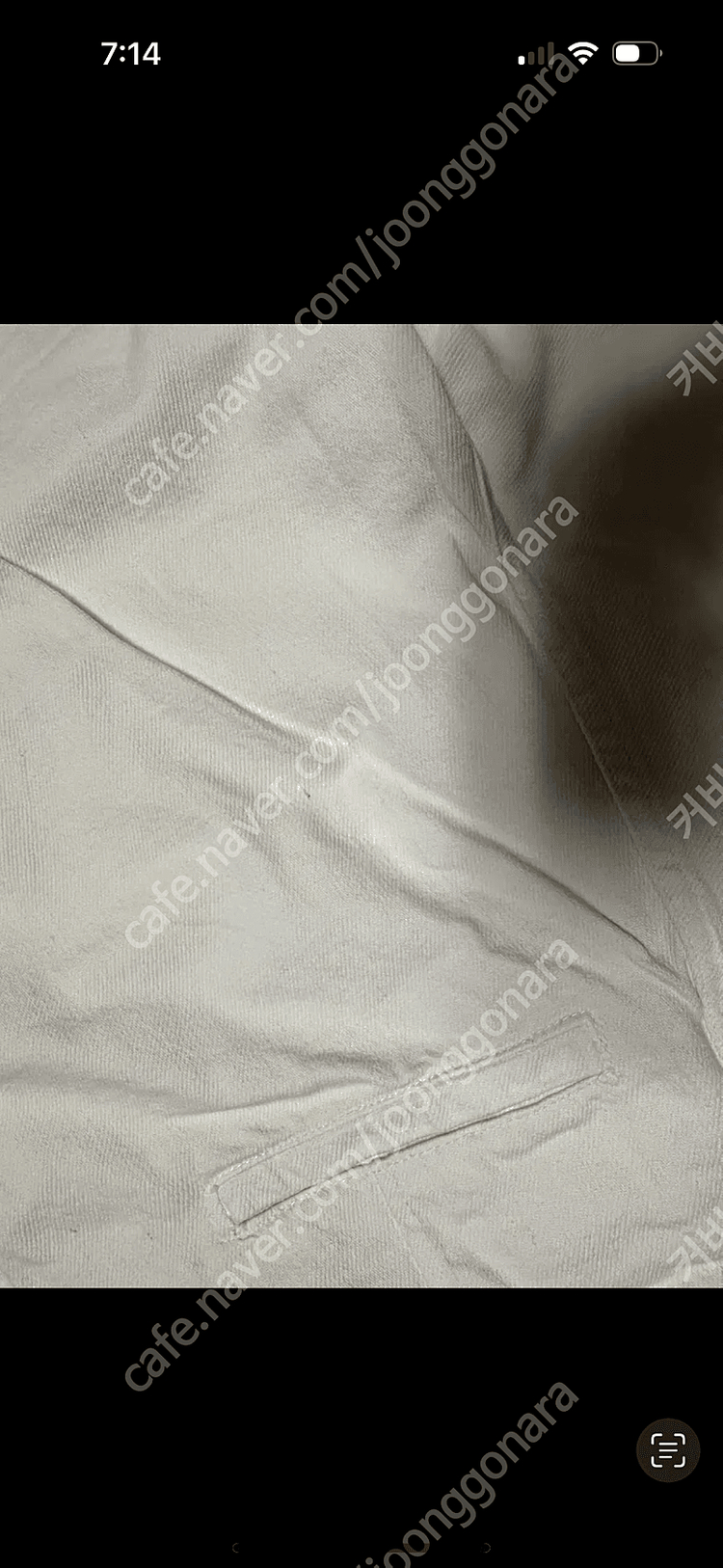 택포)자라 로우라이즈 와이드 카고팬츠--7