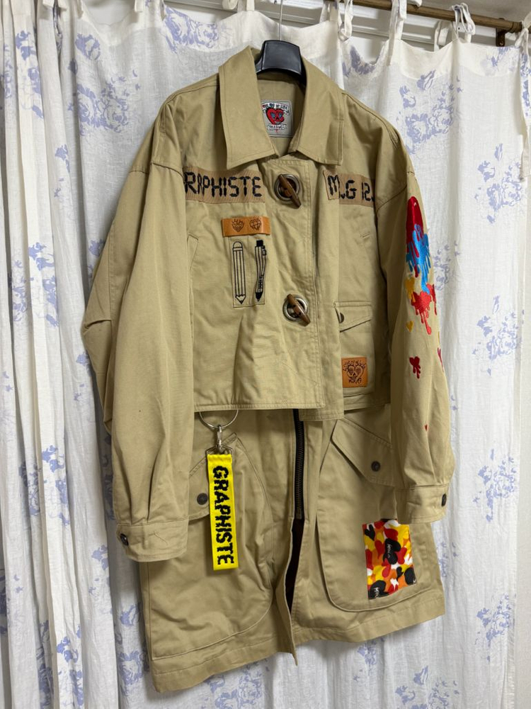 man.G 스튜디오 베이지 야상 자켓 이미지