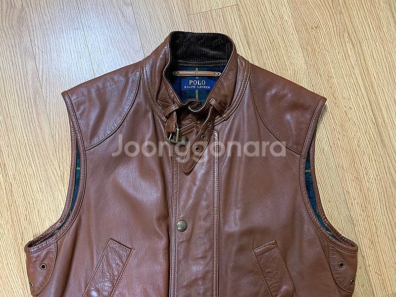 폴로 M 바이커 레더 베스트 매장판--2