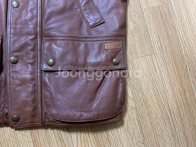 폴로 M 바이커 레더 베스트 매장판--3