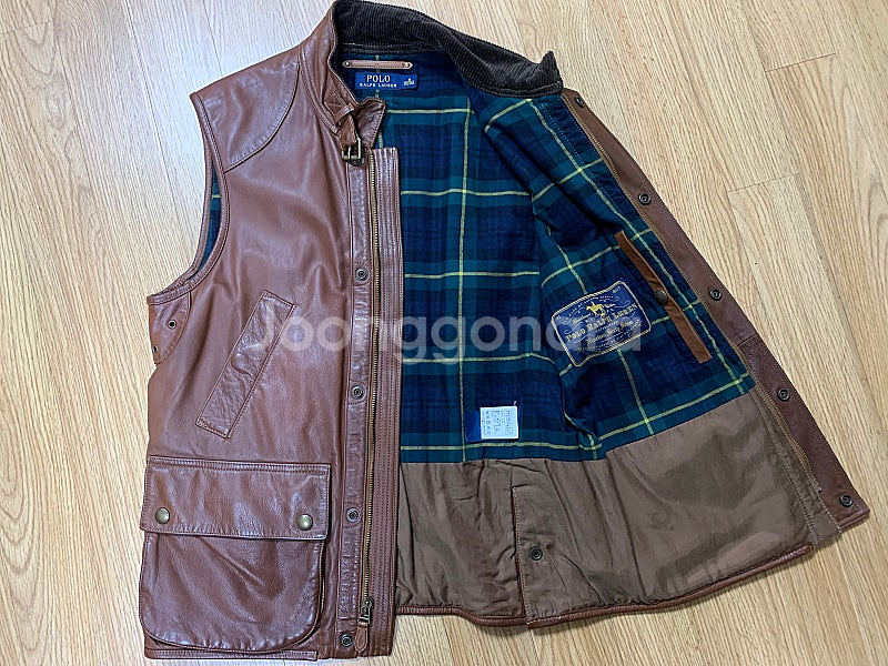 폴로 M 바이커 레더 베스트 매장판--5