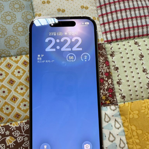 아이폰 14프로 128기가 실버색상 팝니다