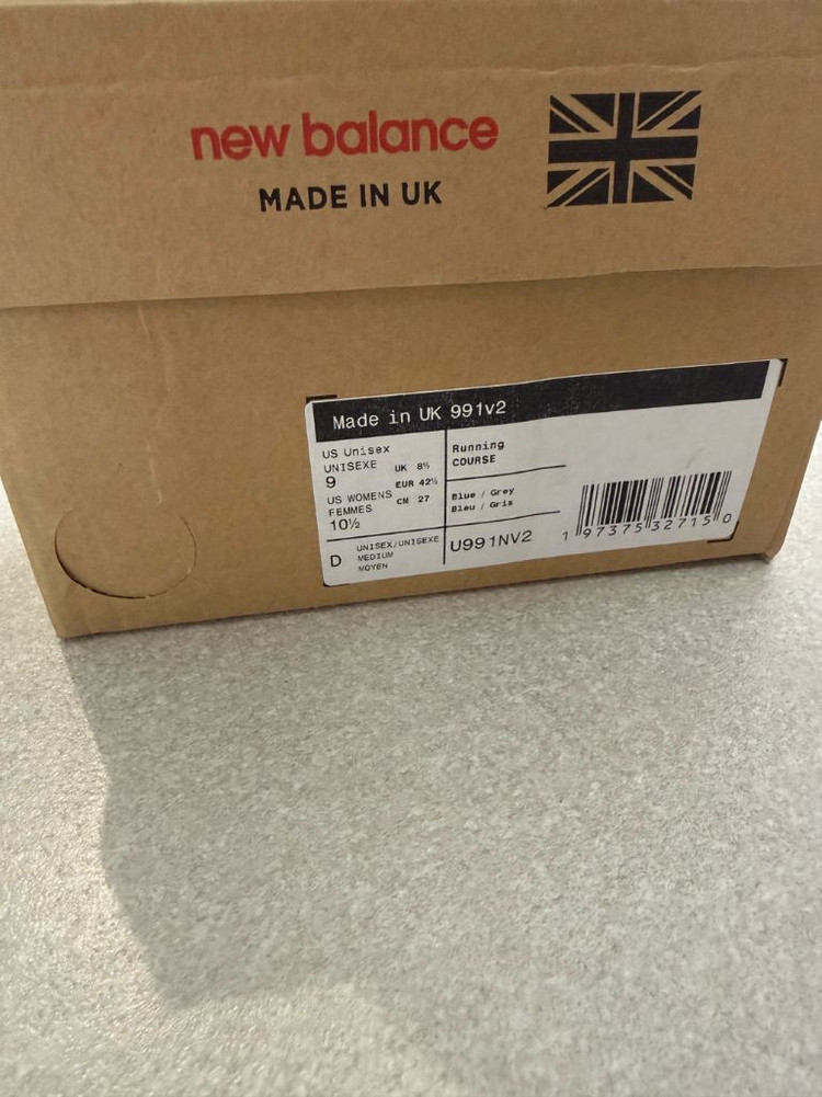 뉴발란스 991 v2 UK 네이비 이미지