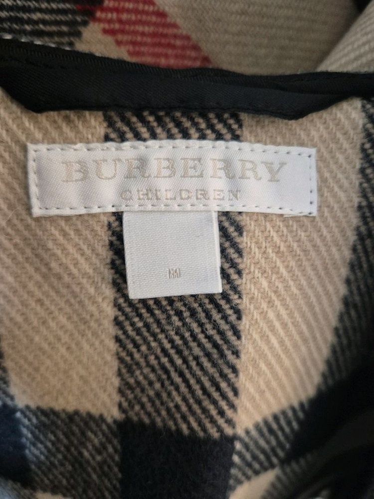 a급)버버리 키즈 회색 판쵸(망토)--3