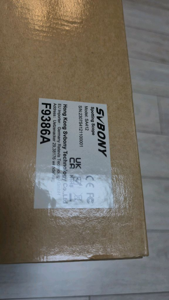 SVBONY 80mm 필드스코프 sa412 이미지