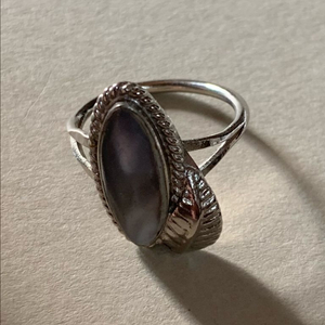 빈티지 나뭇잎 반지