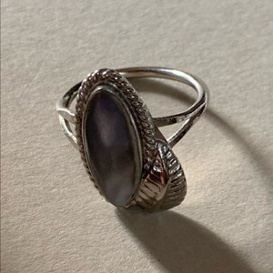 빈티지 나뭇잎 반지