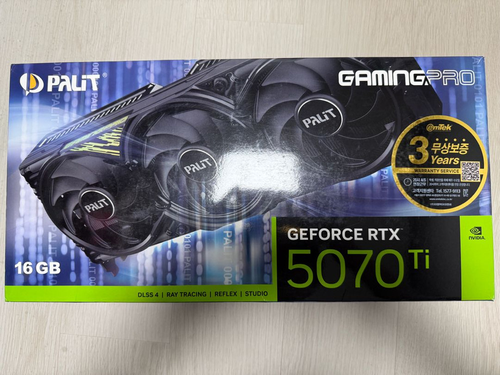 이엠텍 RTX 5070 Ti 게이밍프로 이미지