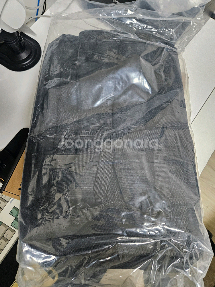 새상품 기가바이트 백팩 노트북 가방 블랙 충격방지 17.5인치--1