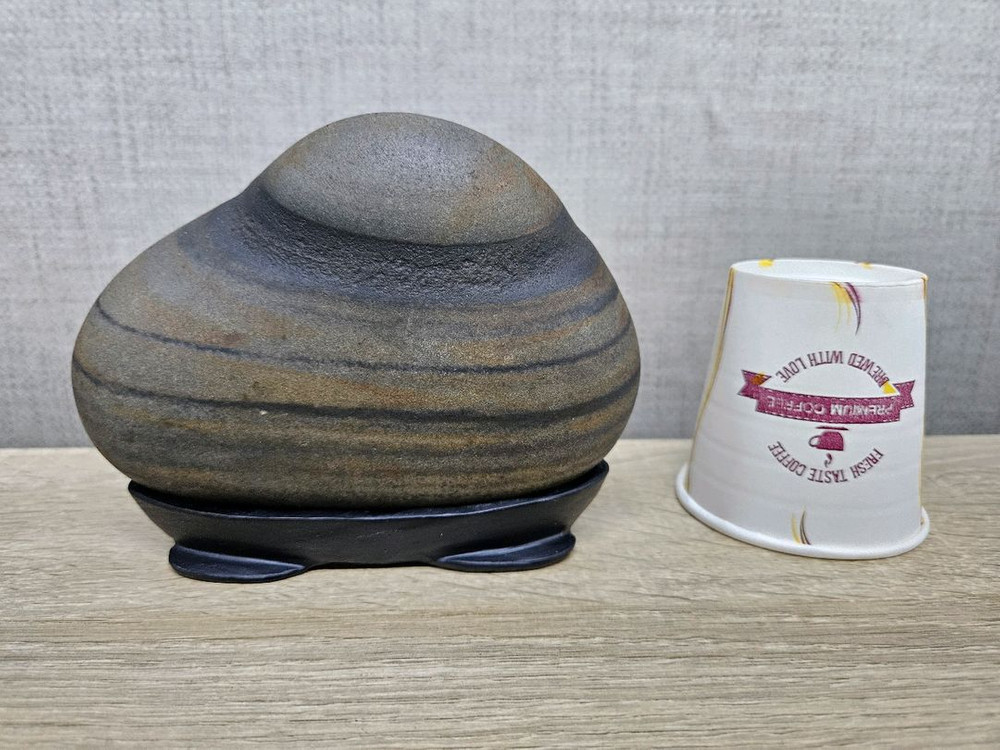 수석 돌 뺑돌이 사유석 달마 산수경 무늬석 수집--2