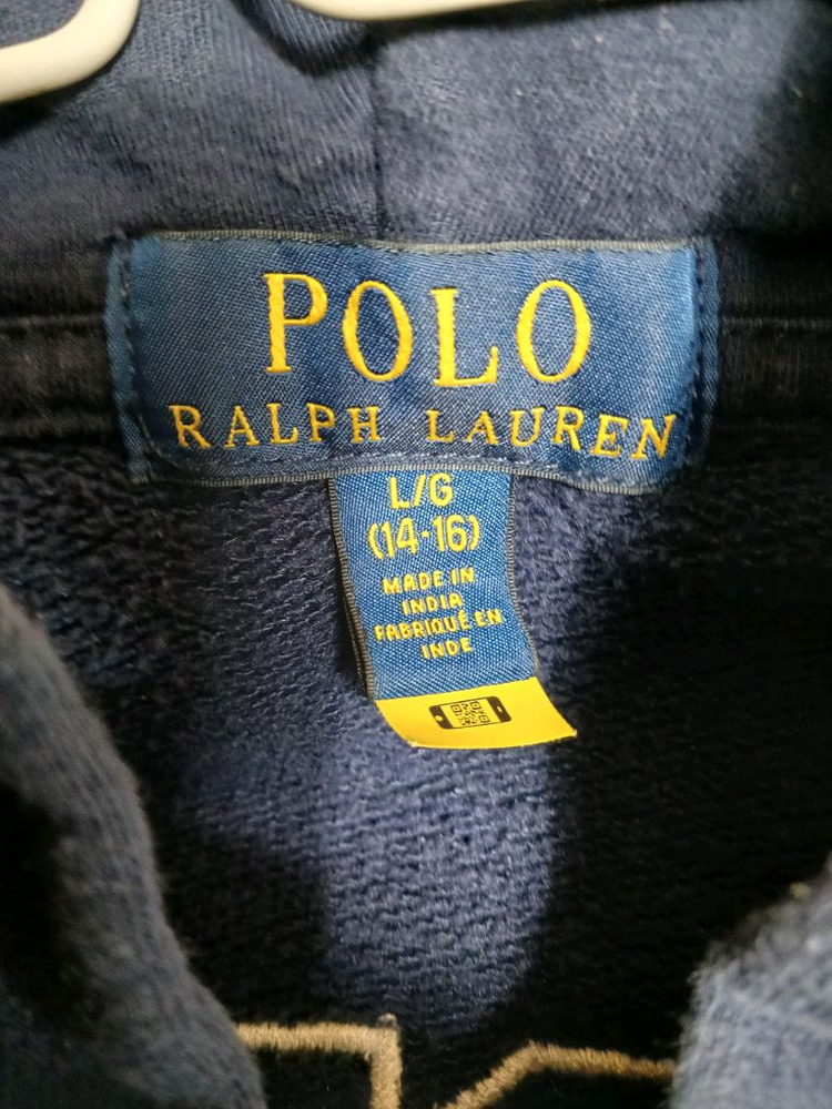 폴로 키즈주니어 후드티 후드집업 사이즈 L(14-16)--3