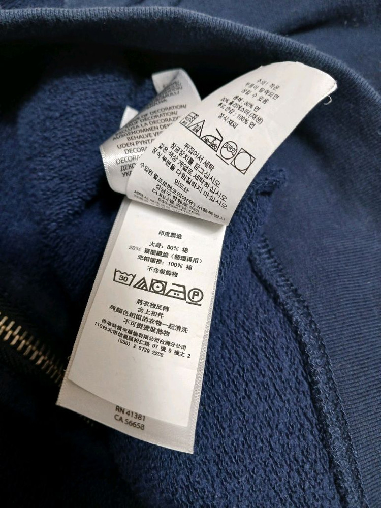 폴로 키즈주니어 후드티 후드집업 사이즈 L(14-16)--6