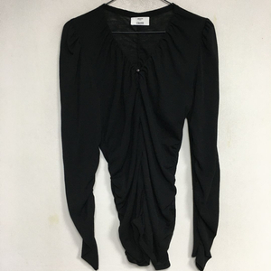 21 오브제 셔링 긴팔 블라우스 90