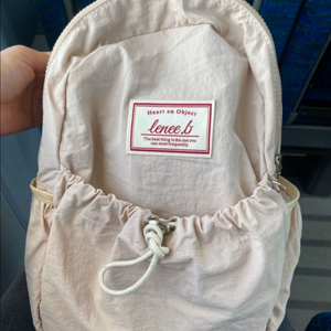 레니비 미니스트링백팩 웜아이보리색상