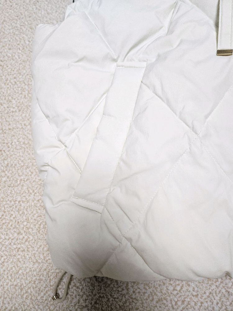 라이프 워크 퀄팅 양면 패딩 조끼 s--4