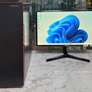 [ 모니터 포함 ] 조립 게이밍 PC i5-7600 GTX 1060 6G