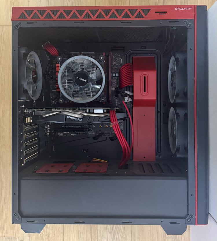 [ 모니터 포함 ] 조립 게이밍 PC i5-7600 GTX 1060 6G--2