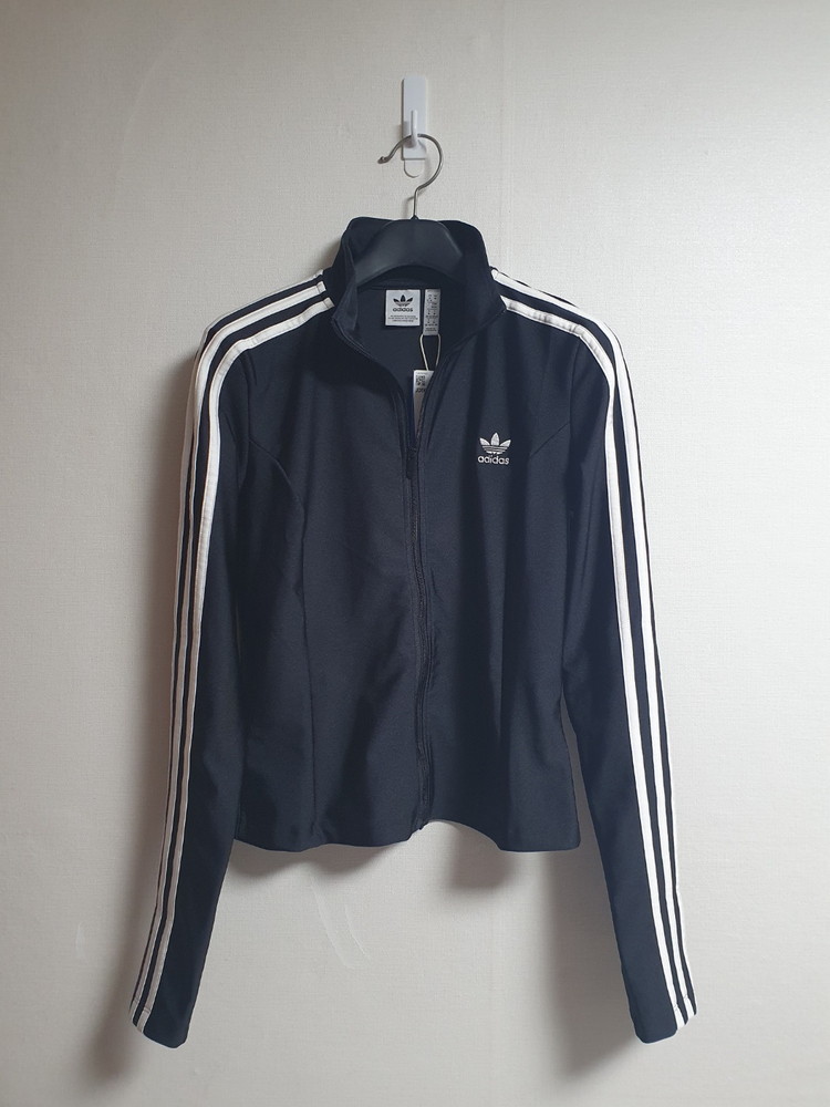 아디다스 3S SLIM 숏트랙탑 블랙 M 택포--1