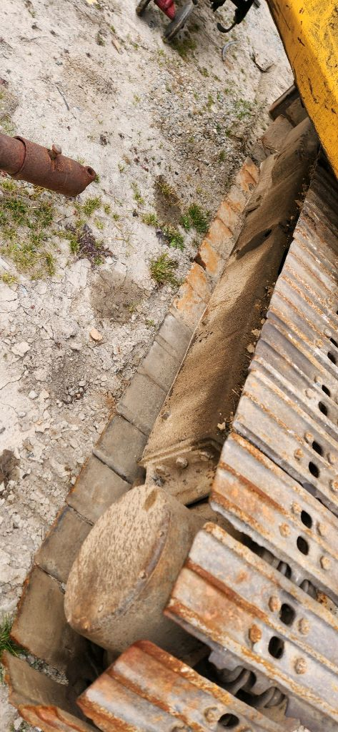 집게 고철 찝게 장착된 02 삼성 볼보 굴삭기 굴착기 포크레인 포크래인--7