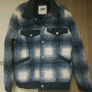 타미진스 셰르파 체크 트러커 자켓 S