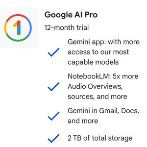 (1.5만)제미나이3.0프로 1년 구글AI 프로