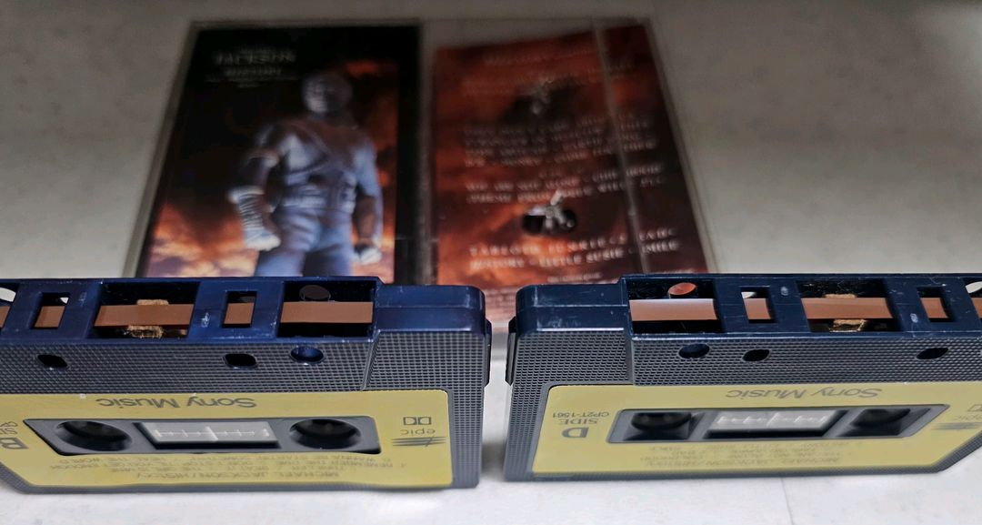 마이클 잭슨 히스토리 카세트 테이프--3