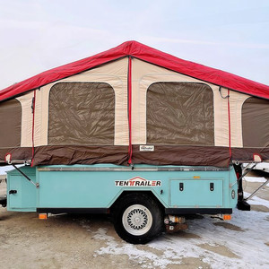 신화 텐트트레일러 T6 / 650만원 / 무버!! 무시동 히터!! 에어컨까지!! 이미지