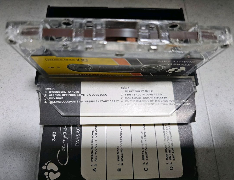 게리무어/카펜터스 카세트 테이프--5