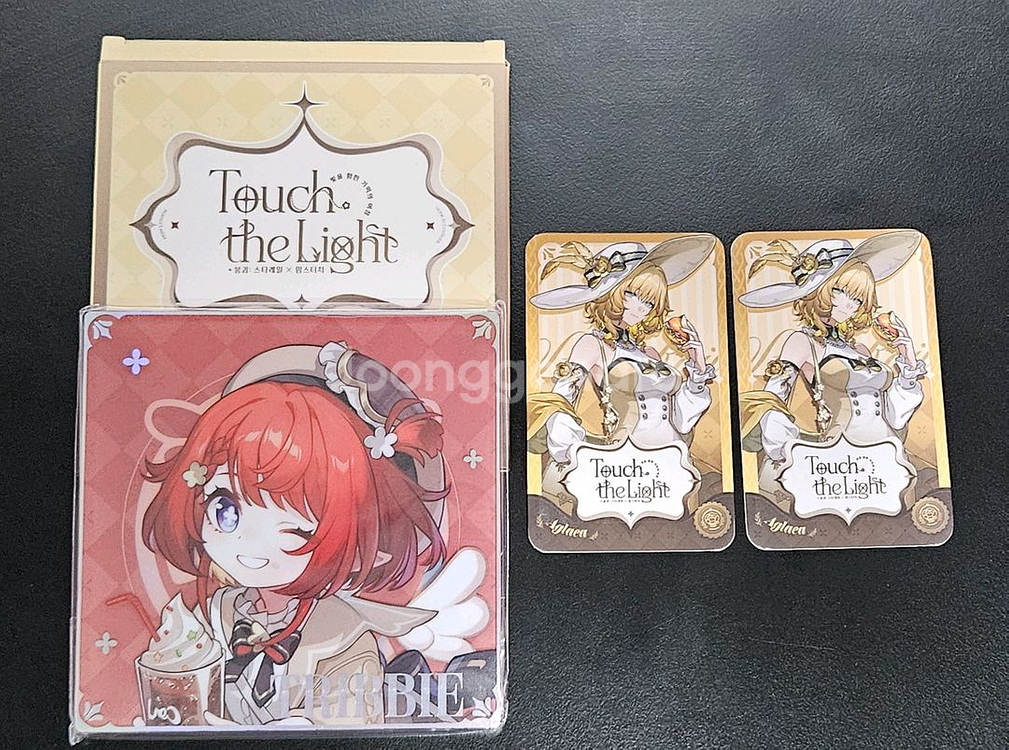 붕괴 스타레일 맘스터치 콜라보 마그넷 코롯토&포토카드--0