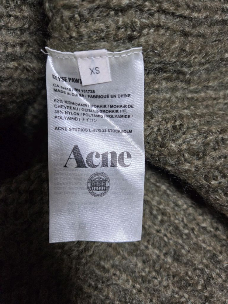 아크네 스튜디오 Acne Studios ELYSE 모헤어 가디건 무료 배송 이미지