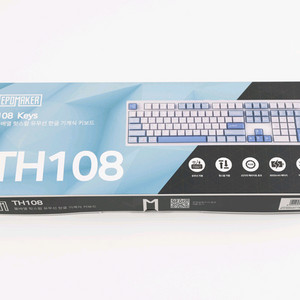 에포메이커 TH108 키보드 화이트 블루 판매합니다.