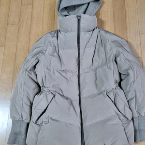 더캐시미어 니트후드구스패딩82