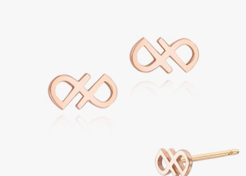 스톤헨지 SHe 귀걸이 14K 로즈골드 색상 모델명 P1085--2