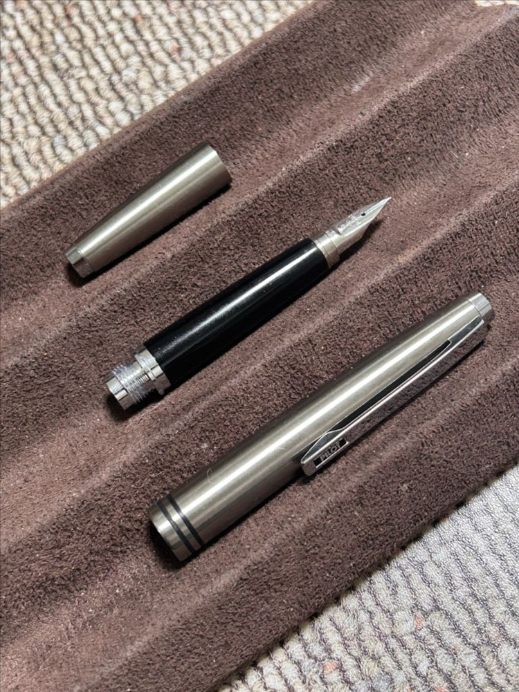빈티지 파이롯트 쇼트 만년필 - F닙, H680--3