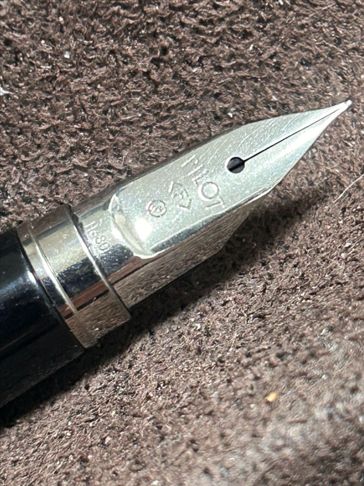 빈티지 파이롯트 쇼트 만년필 - F닙, H680--4