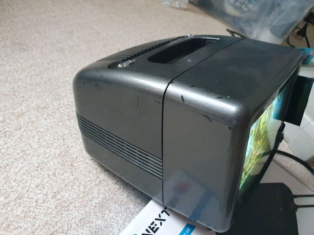 레트로 휴대용 TV--3