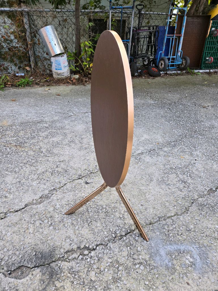 디아크 비스트로볼로 접이식테이블 브라운 Nappa2 이미지