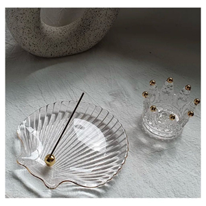 인센스스틱 조개 받침대 + 진주 홀더 + 사티아 나그참파 3팩 세트