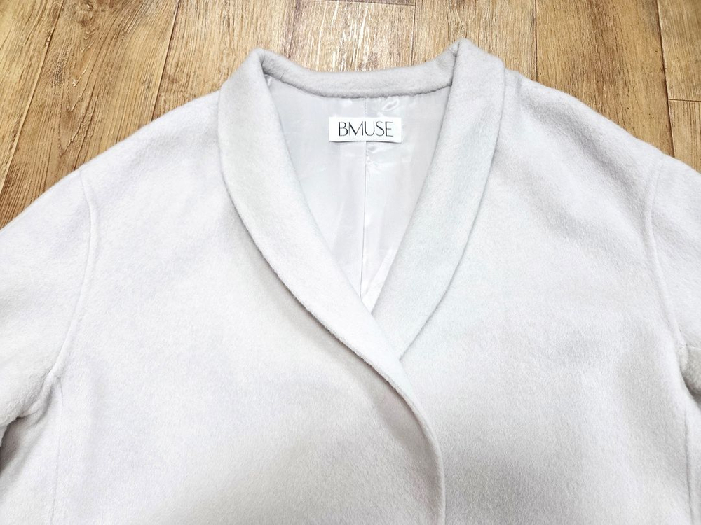 비뮤즈(B.MUSE) 베뉴엣 알파카 울 세르코트 프리사이즈 새상품--3